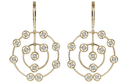 Mingle Le Petite Swirl Diamond Earrings