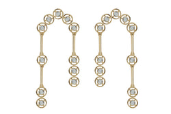 Twist Le Petite Kaleidoscope Arch 123 Diamond Earrings