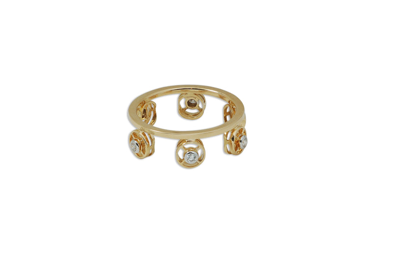 Mingle Petite Duo 2in1 Diamond Ring