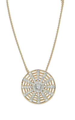 Twist Kaleidoscope Diamond Necklace (Grande)