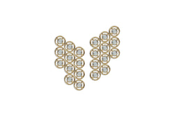 Mingle Le Petite cascading 11 Diamond Earrings